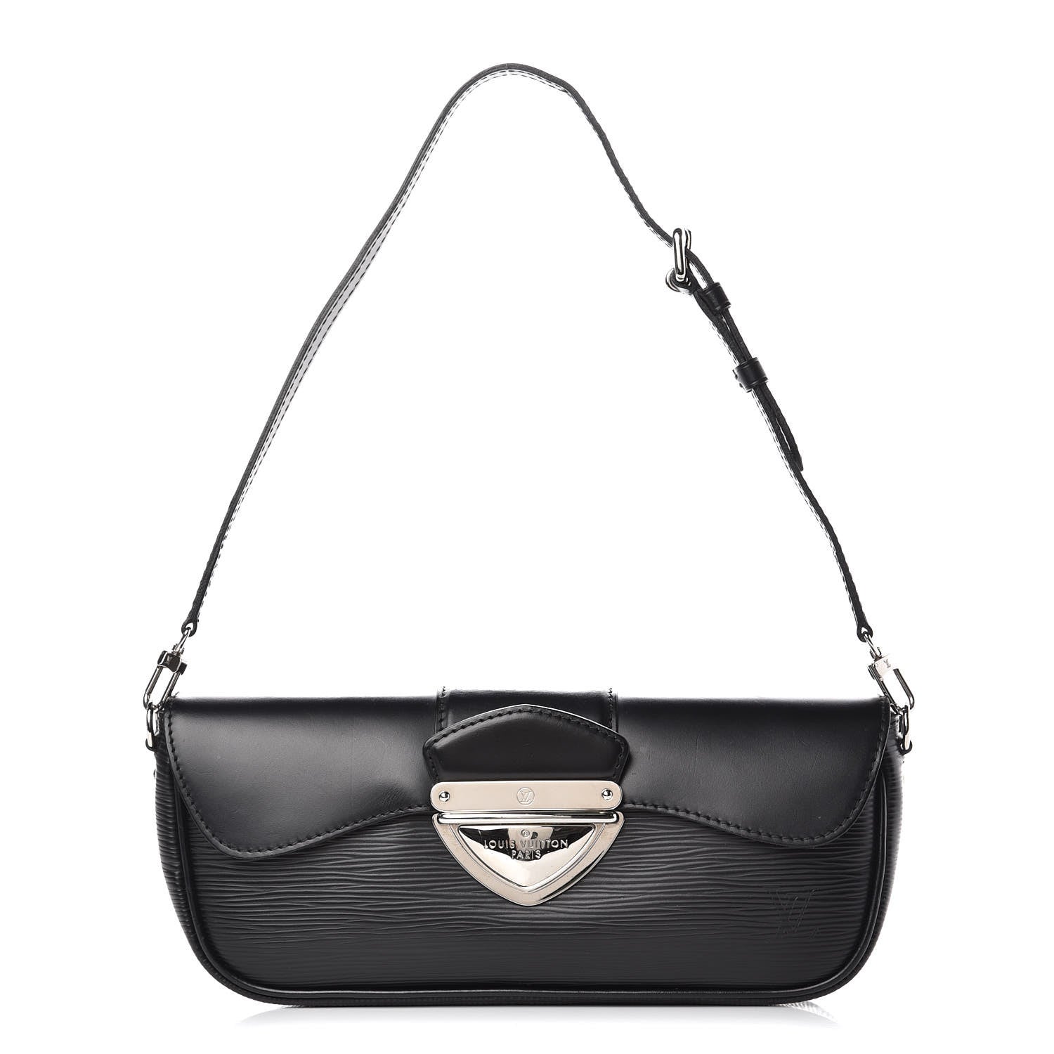 Louis Vuitton Epi Montaigne Pochette Black 1 of 10