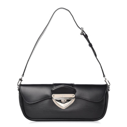 Louis Vuitton Epi Montaigne Pochette Black 1 of 10