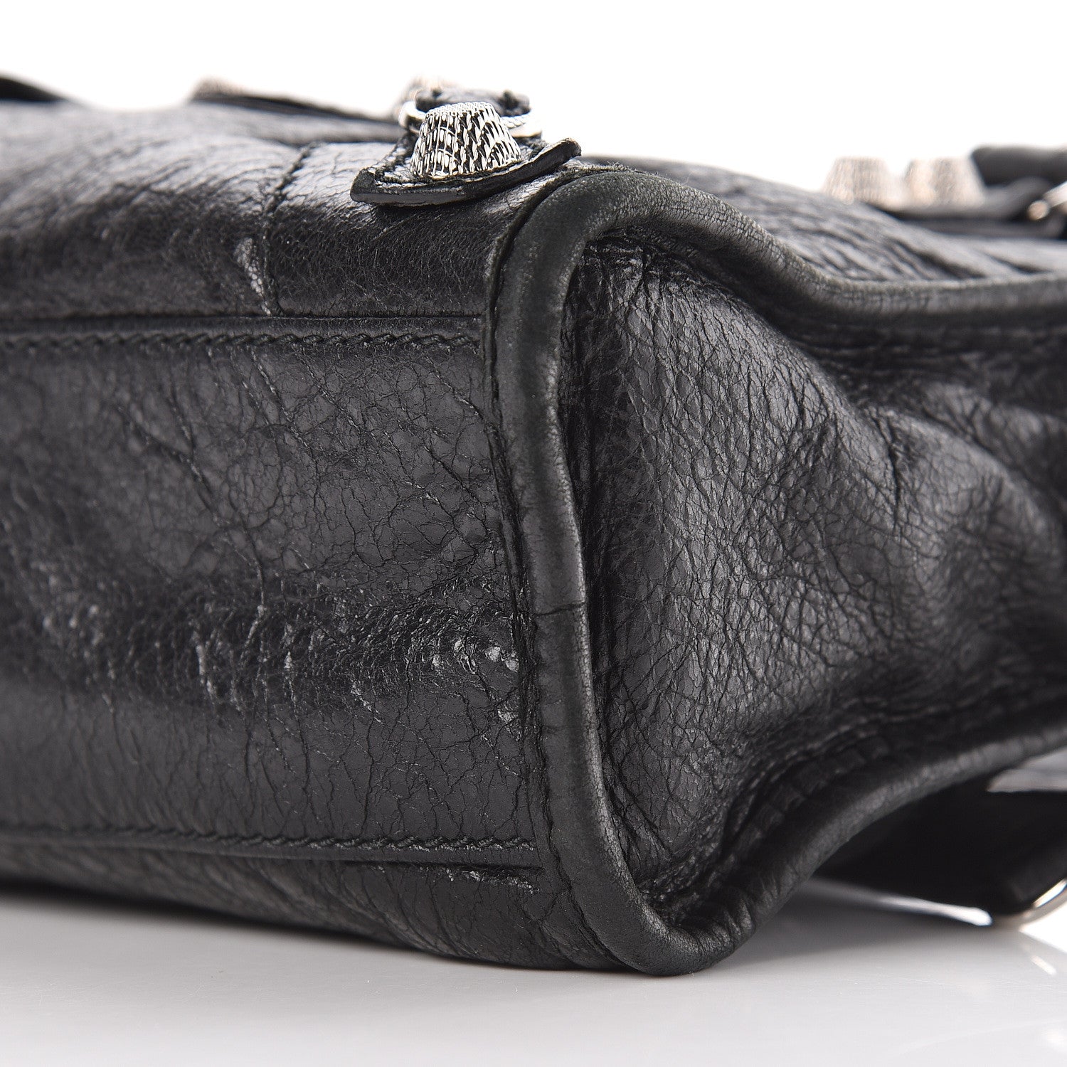 Balenciaga Agneau Giant 12 Silver Hardware Mini City Black 10 of 12