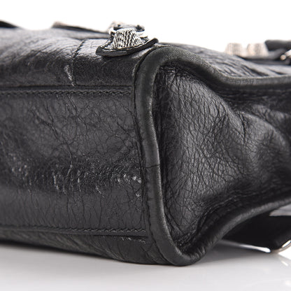 Balenciaga Agneau Giant 12 Silver Hardware Mini City Black 10 of 12