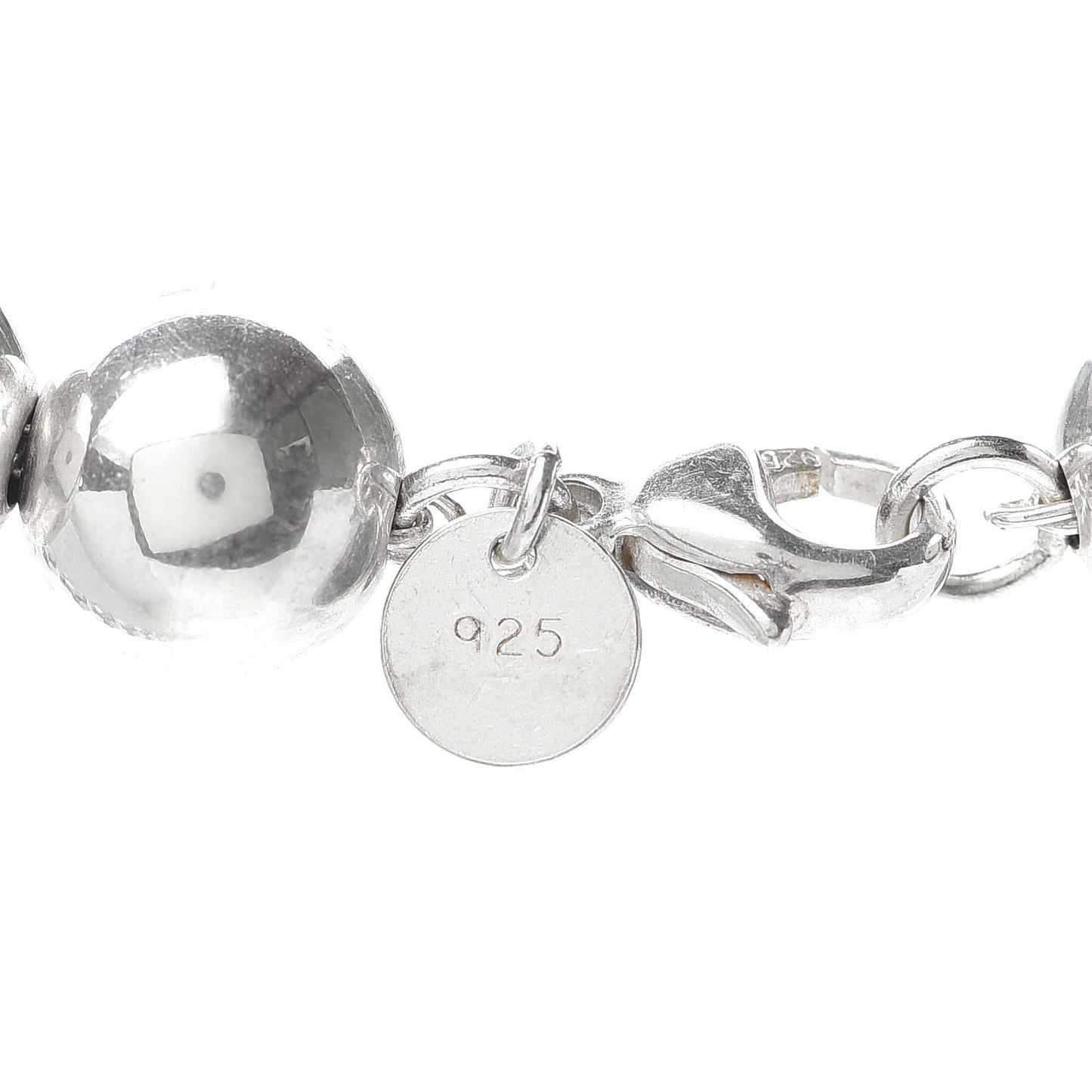 Sterling Silver 10mm HardWear Ball Necklace