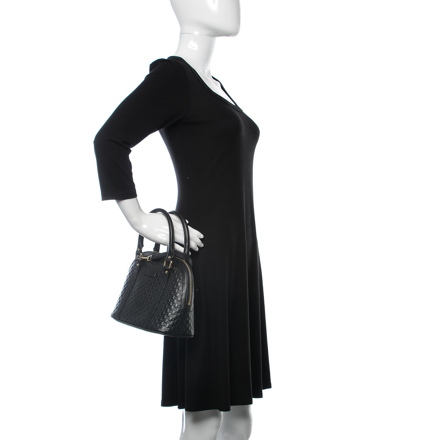 Gucci Microguccissima Mini Dome Bag Black 3 of 9