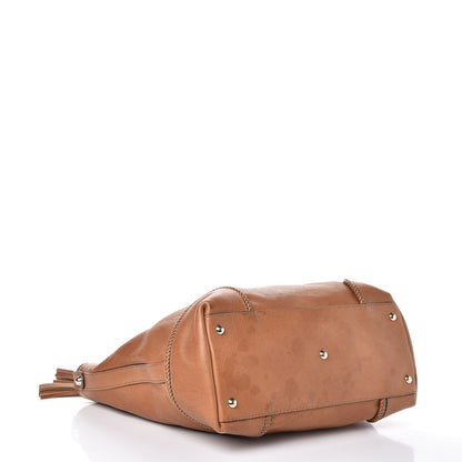 Gucci Calfskin Medium Marrakech Tote Camel 4 of 10