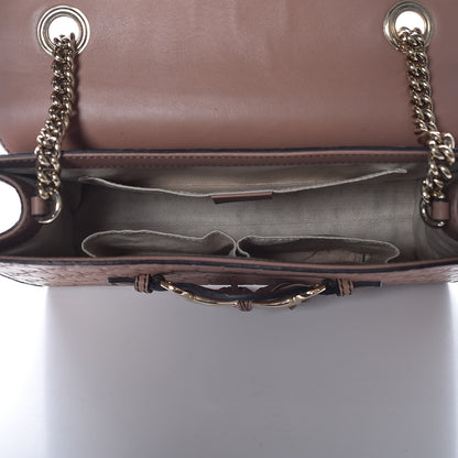Gucci Guccissima Medium Emily Chain Shoulder Bag Camelia 5 of 10