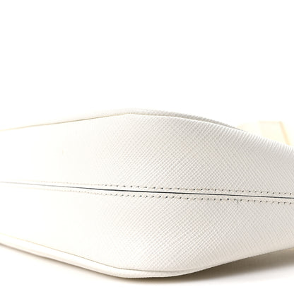 Prada Saffiano Re-Edition 2005 Shoulder Bag White 9 of 9