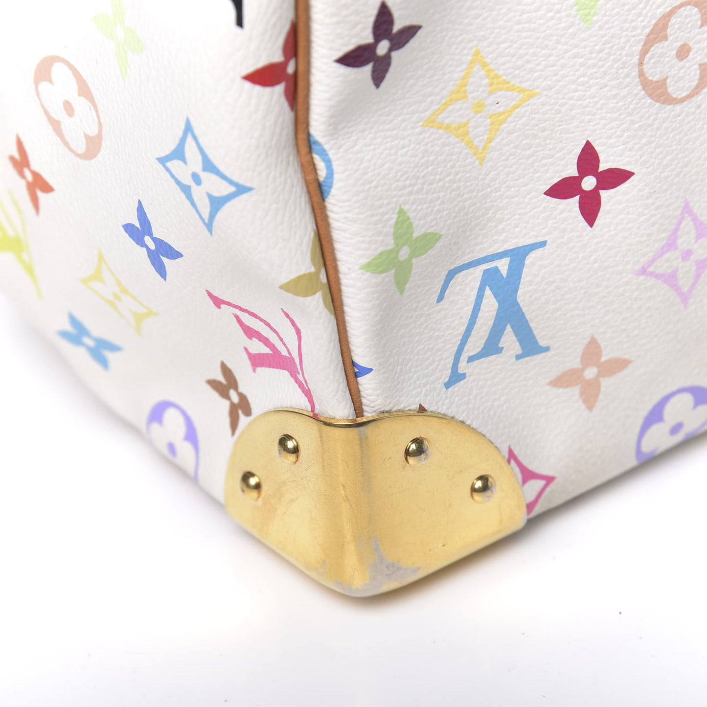 Monogram Multicolor Speedy 30 White