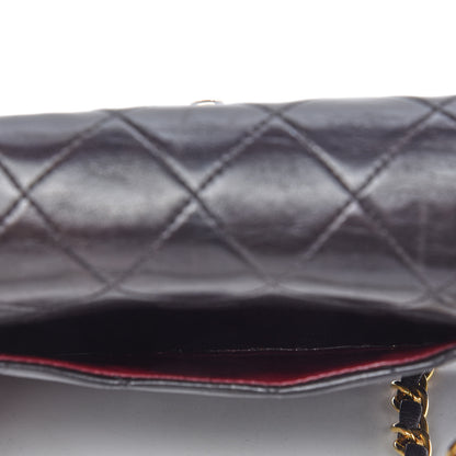 Chanel Lambskin Quilted Mini Square Flap Black 9 of 12
