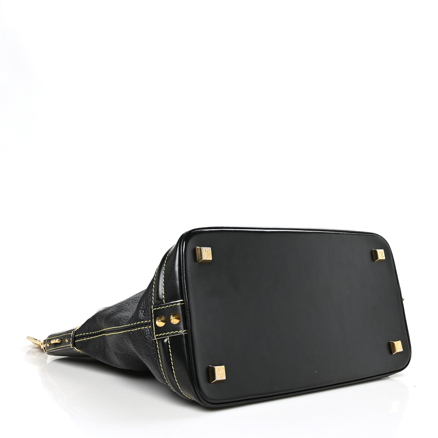 Louis Vuitton Suhali Lockit MM Black 4 of 8