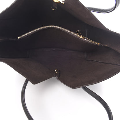 Louis Vuitton Calfskin Monogram Kimono Tote Black 5 of 12