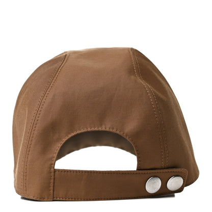 Hermes Technical Gabardine Calfskin H Droit Miles Cap 60 Nicotine 5 of 8