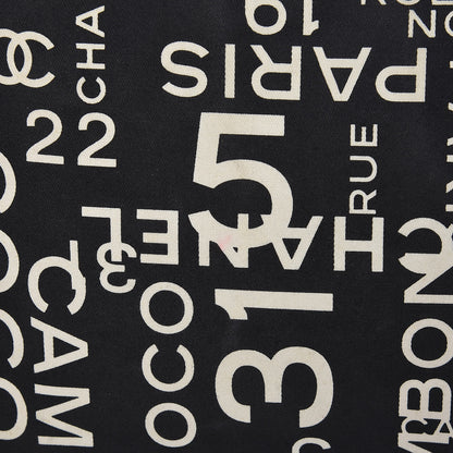 Chanel Canvas 31 Rue Cambon Beach Tote Black 12 of 14