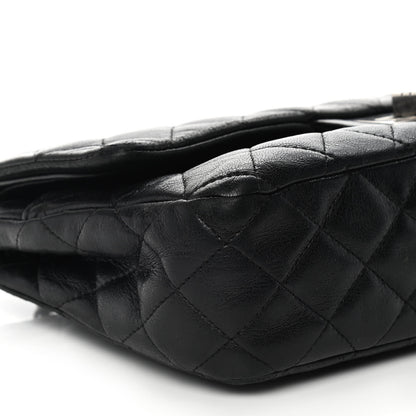 Chanel Lambskin Quilted Medium Hybrid Reissue Flap Black 9 of 13