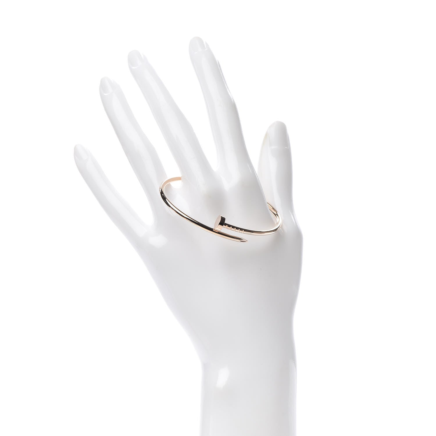 Cartier 18K Pink Gold Small Juste Un Clou Bracelet 16 2 of 5