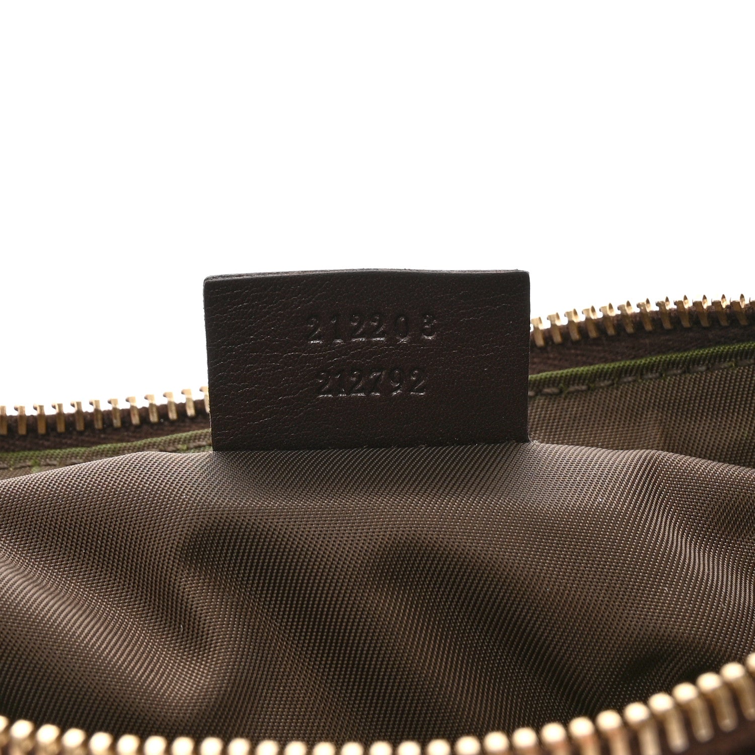 Gucci Guccissima Signature New Britt Wristlet Chocolate 7 of 10