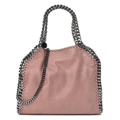 Stella McCartney Shaggy Deer Mini Falabella Fold Over Tote Pink 1 of 10