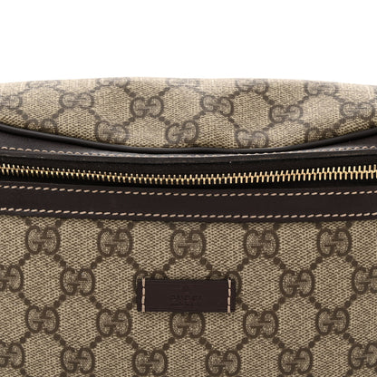 Gucci GG Supreme Monogram Belt Bag Dark Brown 9 of 13