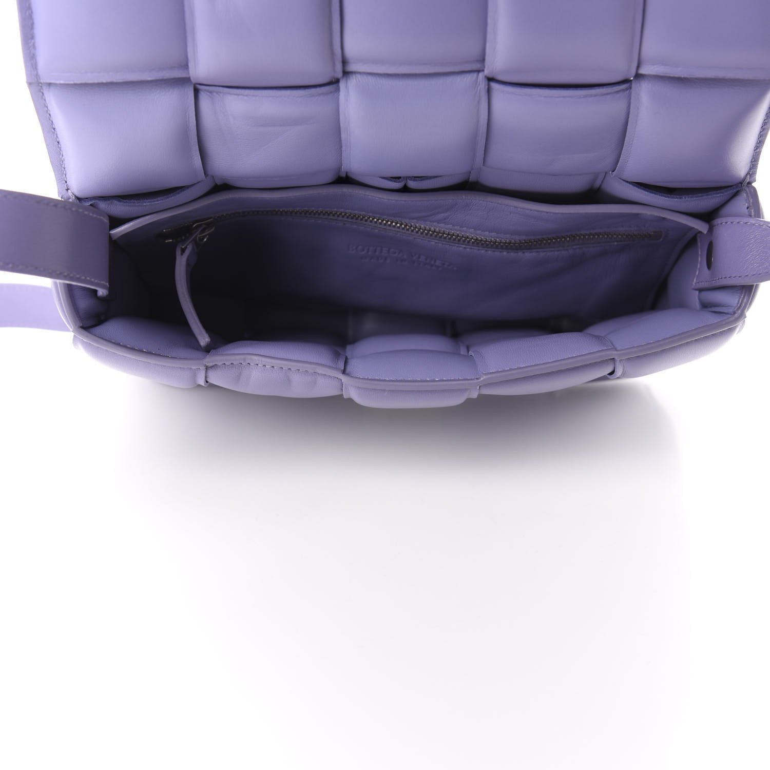 Bottega Veneta Nappa Maxi Intreccio Padded Cassette Crossbody Bag Lavender 6 of 12