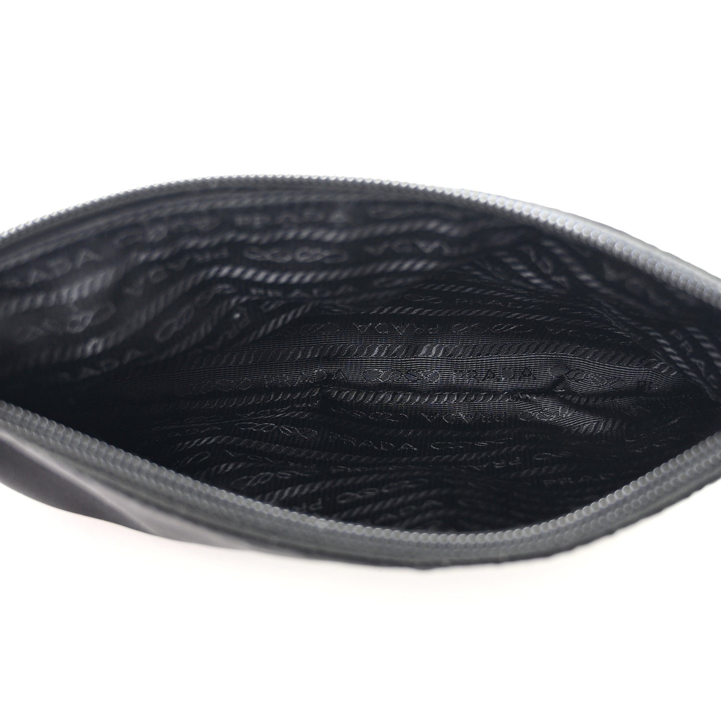 Tessuto Nylon Vela Wristlet Black