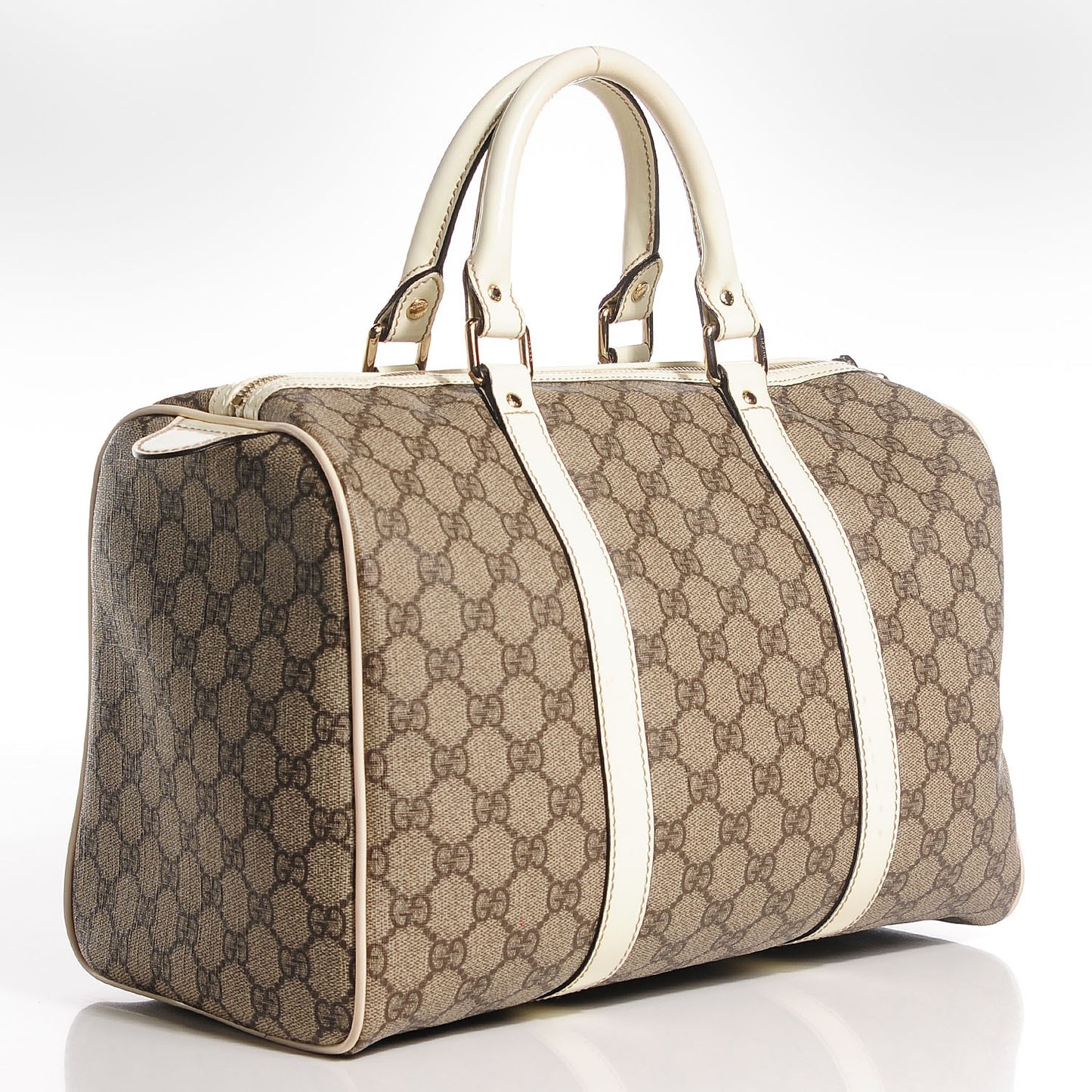 GG Plus Monogram Medium Joy Boston Off White
