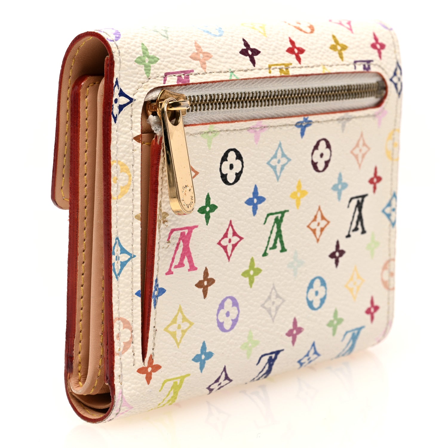 Louis Vuitton Monogram Multicolor Koala Wallet White 3 of 9
