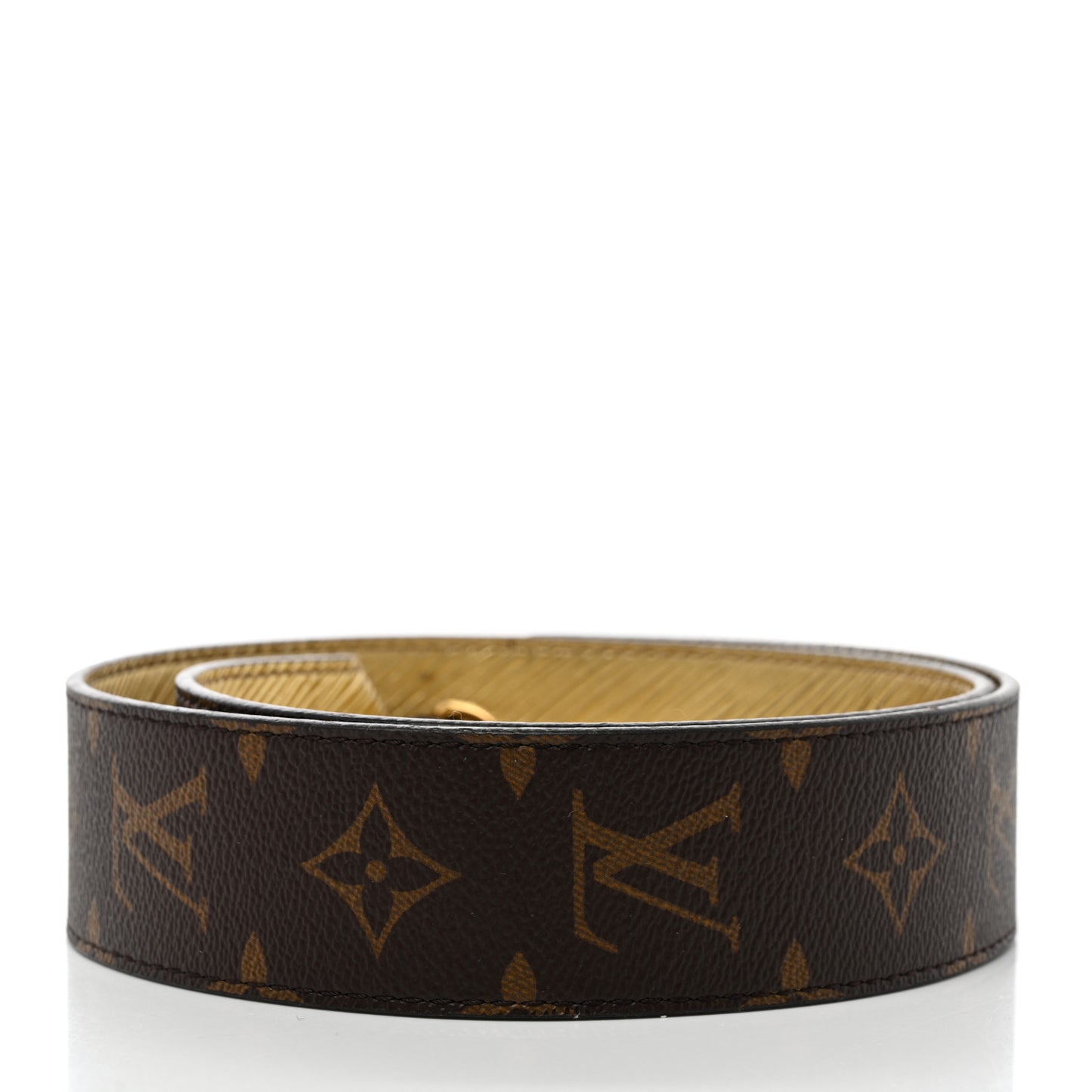 Monogram Epi Bandouliere Shoulder Strap Gold