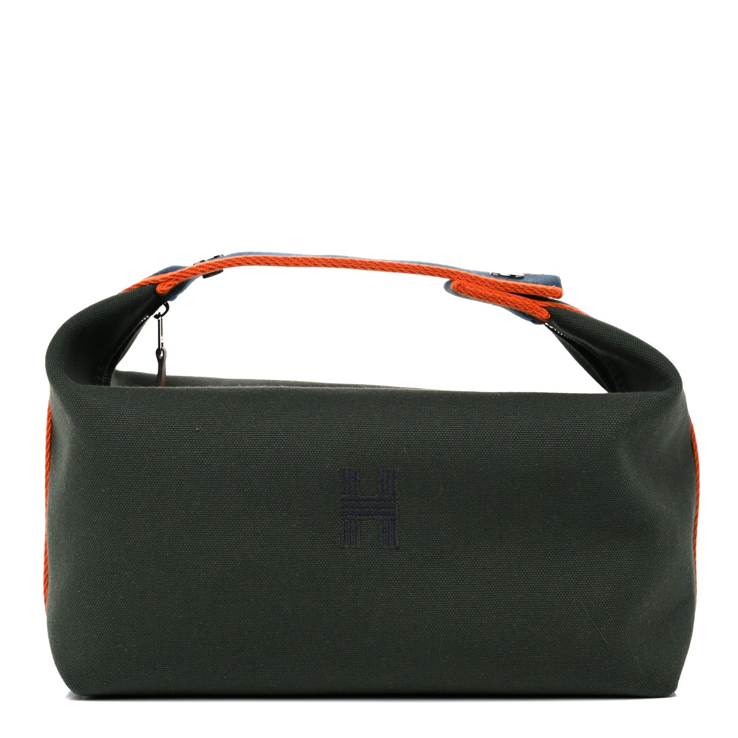 Canvas Large Bride-A-Brac Pouch Vert Foret