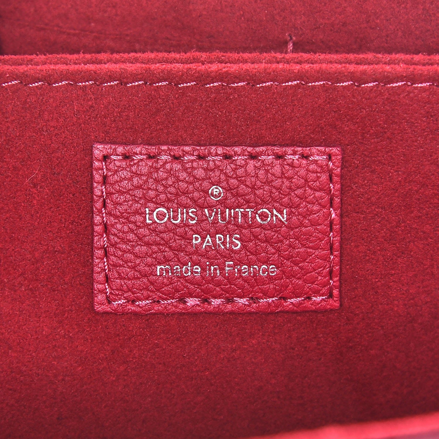 Louis Vuitton Soft Calfskin My Lockme Top Handle Rose Boudoir Lie de Vin Creme 6 of 7