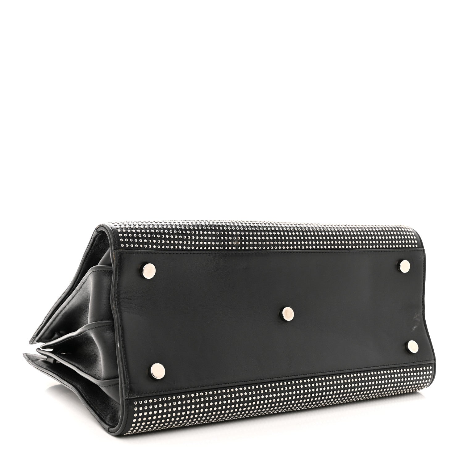 Saint Laurent Calfskin Studded Small Sac De Jour Black 4 of 18