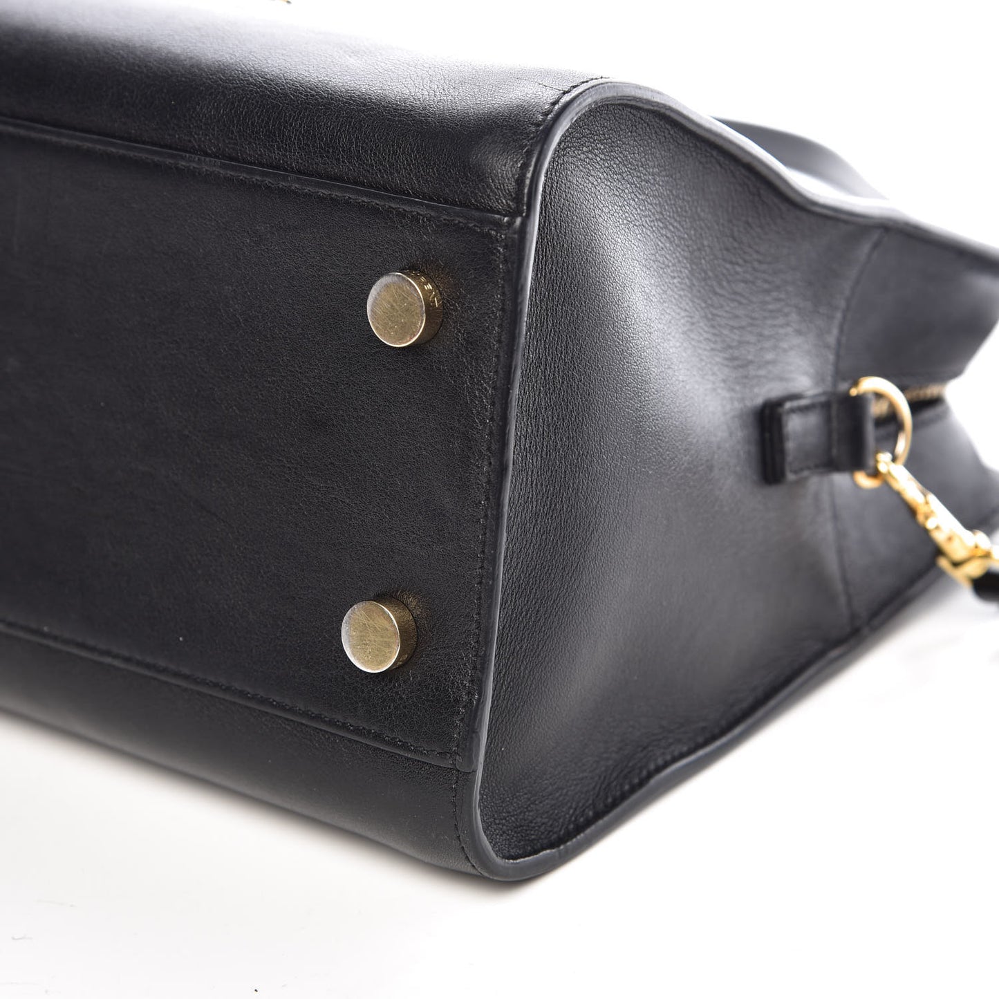 Smooth Calfskin Small Monogram Cabas Black