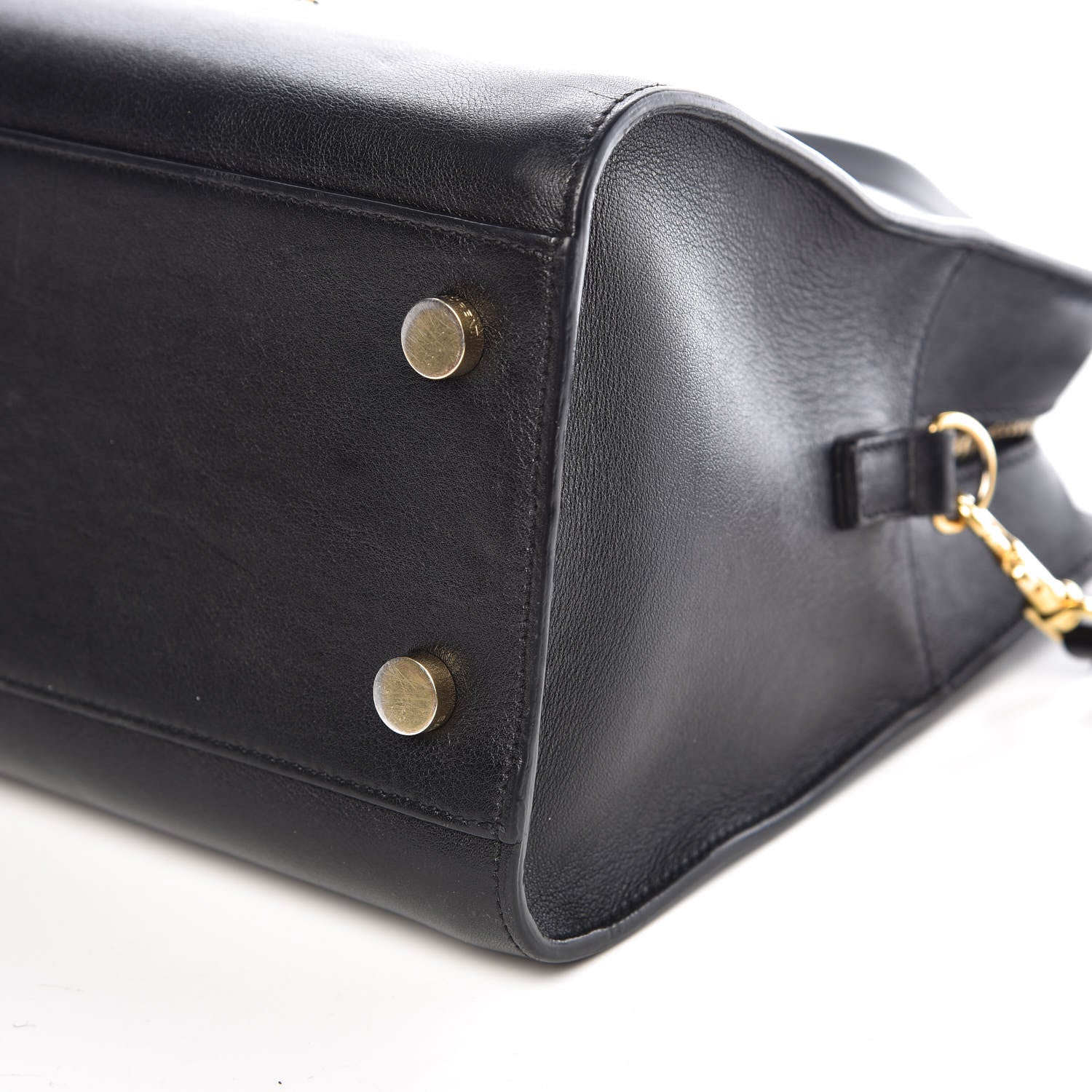 Saint Laurent Smooth Calfskin Small Monogram Cabas Black 14 of 15