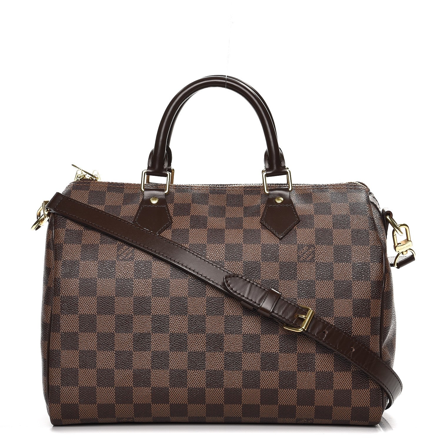 Louis Vuitton Damier Ebene Speedy Bandouliere 30 1 of 13