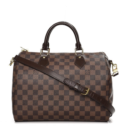 Louis Vuitton Damier Ebene Speedy Bandouliere 30 1 of 13