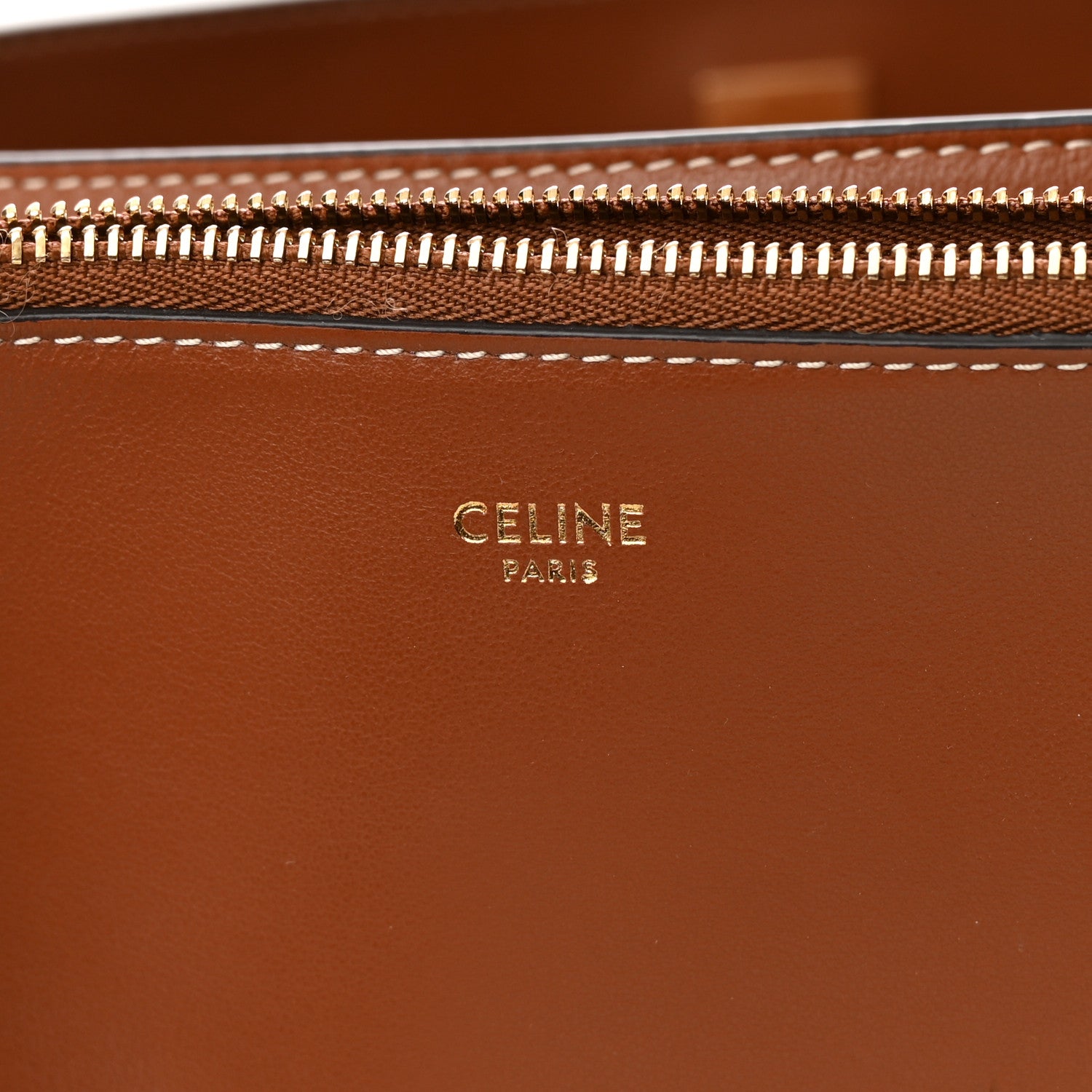 Celine Smooth Calfskin Bucket 16 Bag Tan 7 of 19