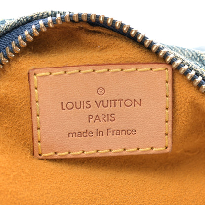 Louis Vuitton Monogram Denim Baggy PM Blue 6 of 10