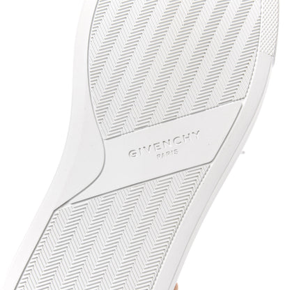 Givenchy Calfskin Perforated Womens Urban Street Sneakers 41 White Black 10 of 12
