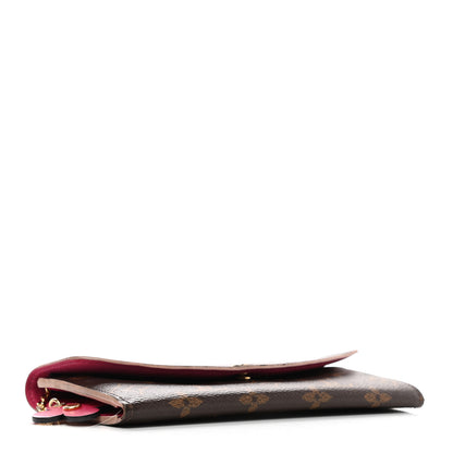 Louis Vuitton Monogram Bloom Flower Emilie Wallet 4 of 12