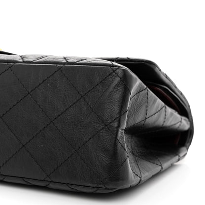 Chanel Aged Calfskin Quilted Reissue 227 Flap Black 10 of 13