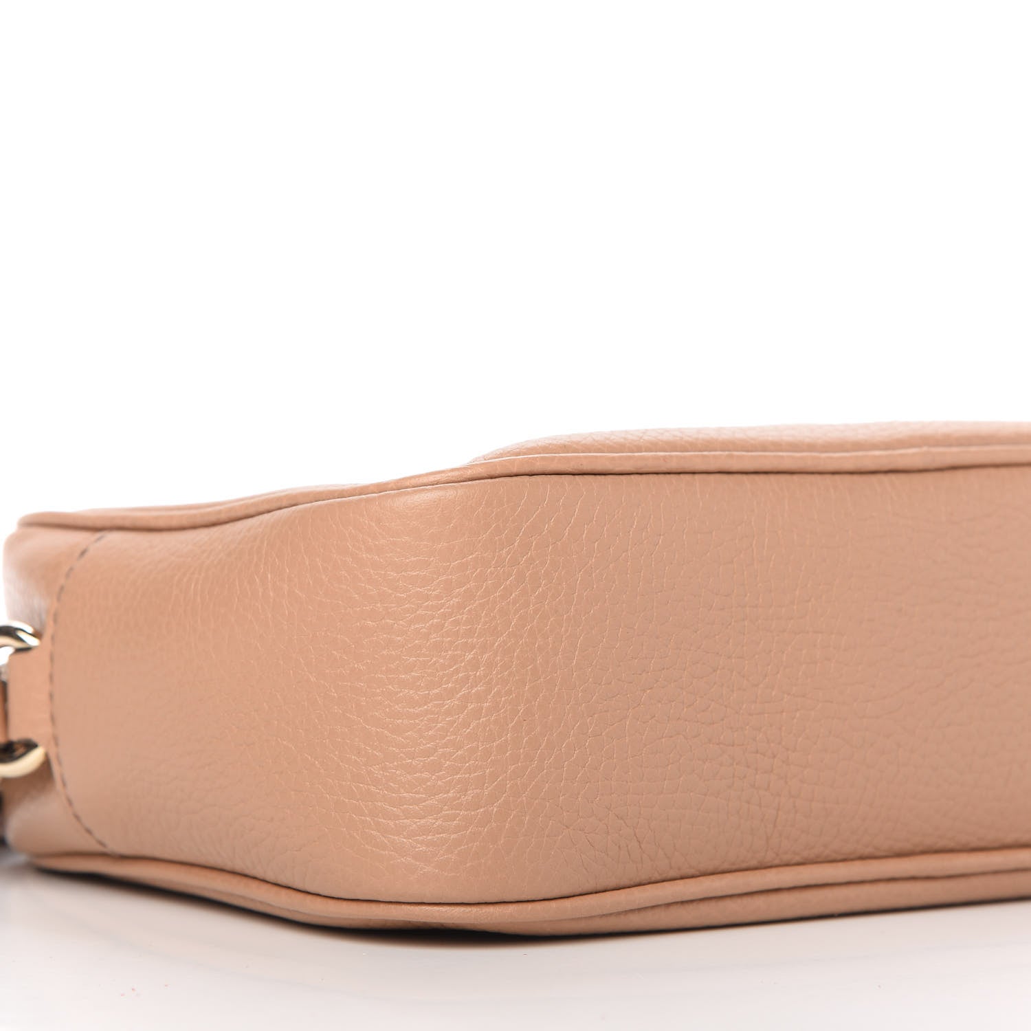 Gucci Pebbled Calfskin Small Soho Disco Bag Rose Beige 6 of 10