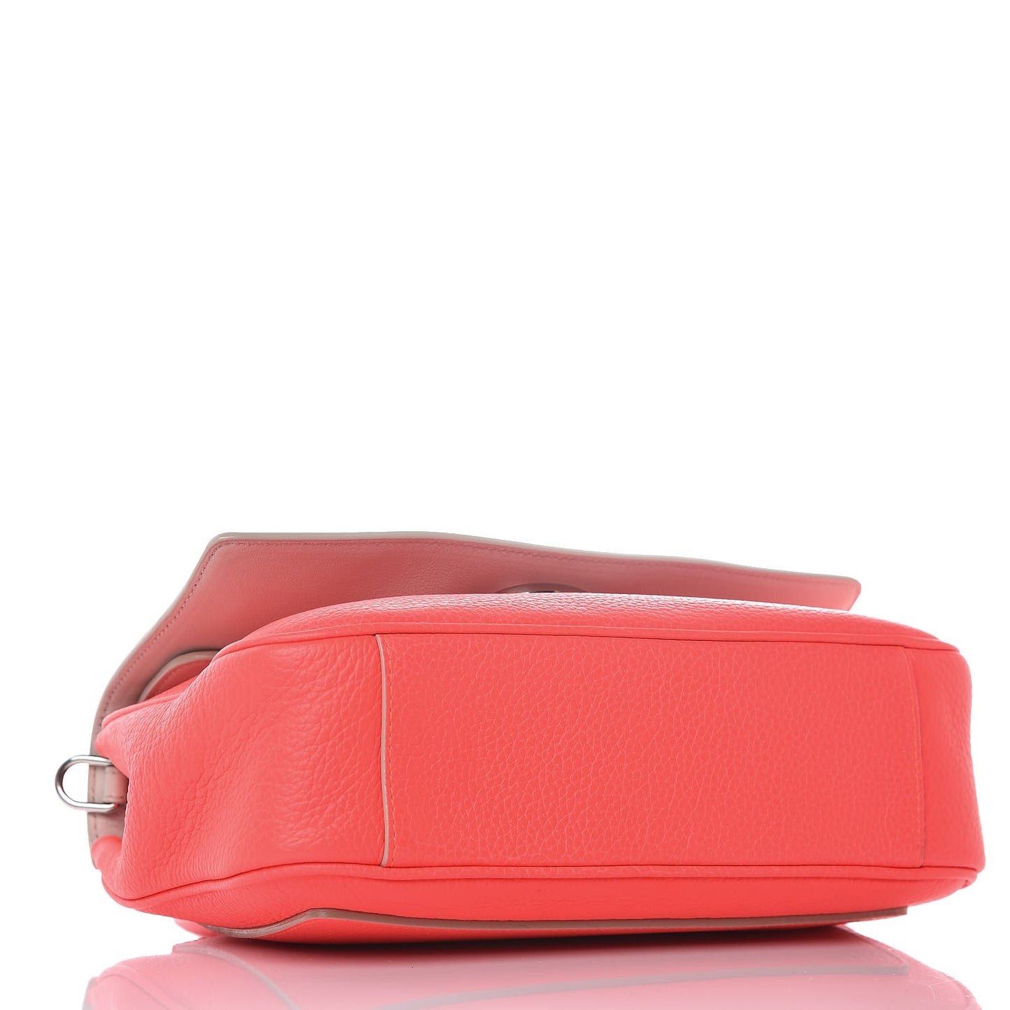 Bullcalf Mini Be Dior Satchel Fluorescent Goji Pink