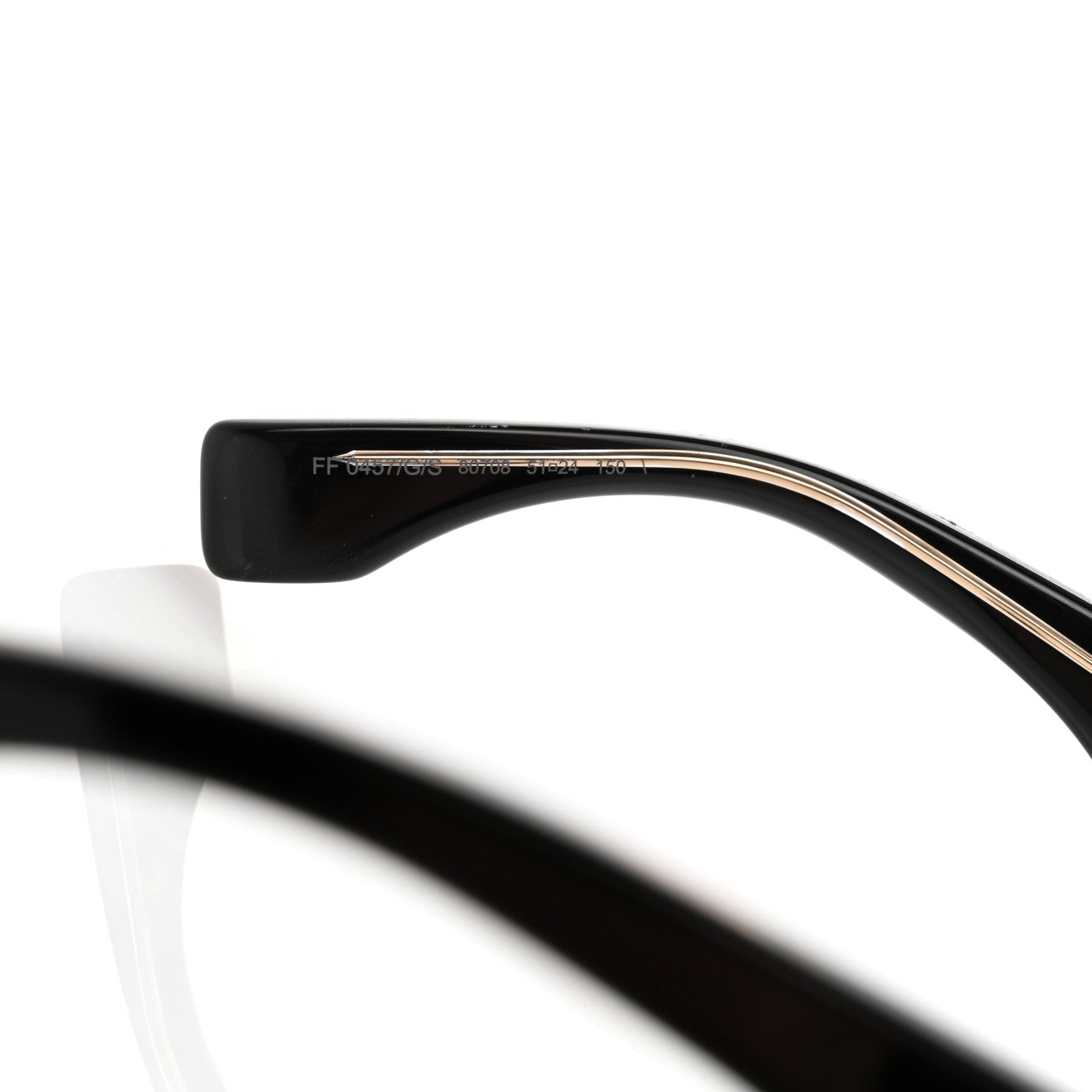 Fendi Acetate Fendi Roma Sunglasses FF 0457/G/S Black Blue 5 of 7