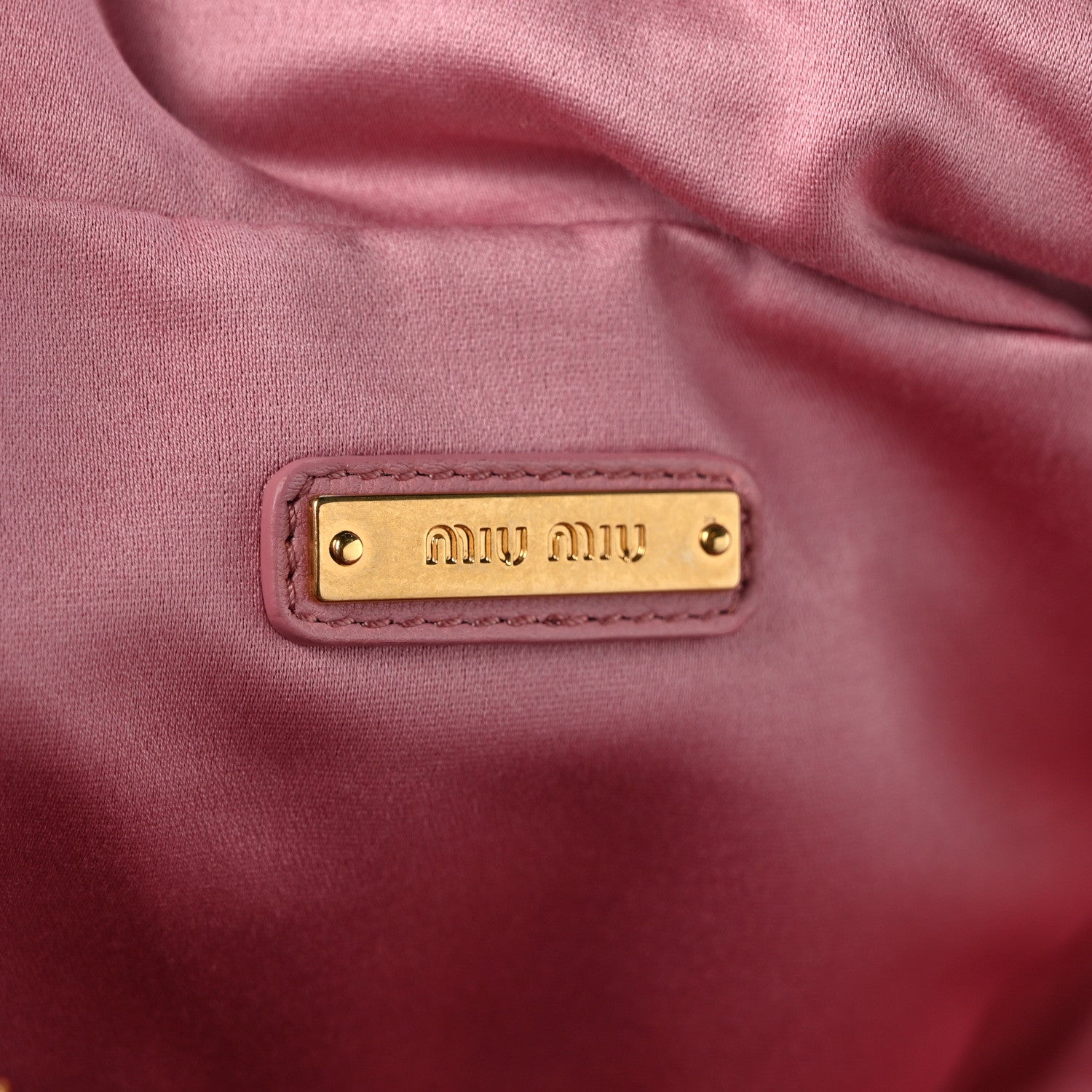 Miu Miu Nappa Matelasse Rider Belt Bag Orchid Pink 6 of 8