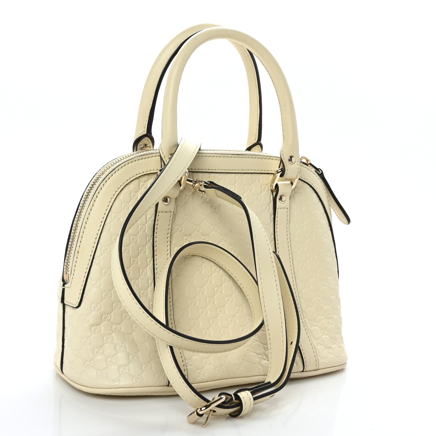 Gucci Soft Microguccissima Mini Dome Bag Ivoire 3 of 11
