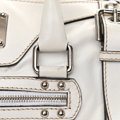 Dolce & Gabbana Smooth Calfskin Miss Easy Way Satchel White 13 of 15