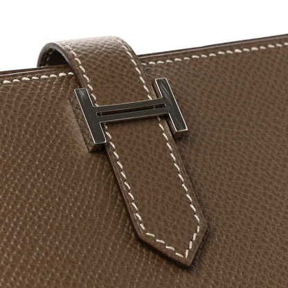 Hermes Epsom Bearn Gusset Wallet Etoupe 7 of 7