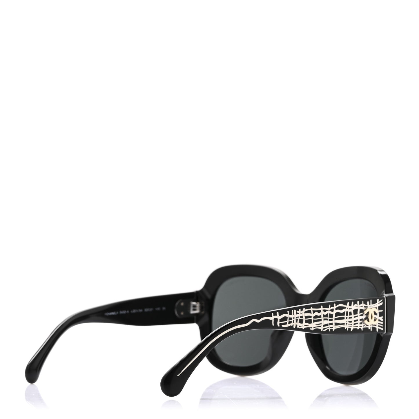 Acetate Pantos Sunglasses 5433 Black