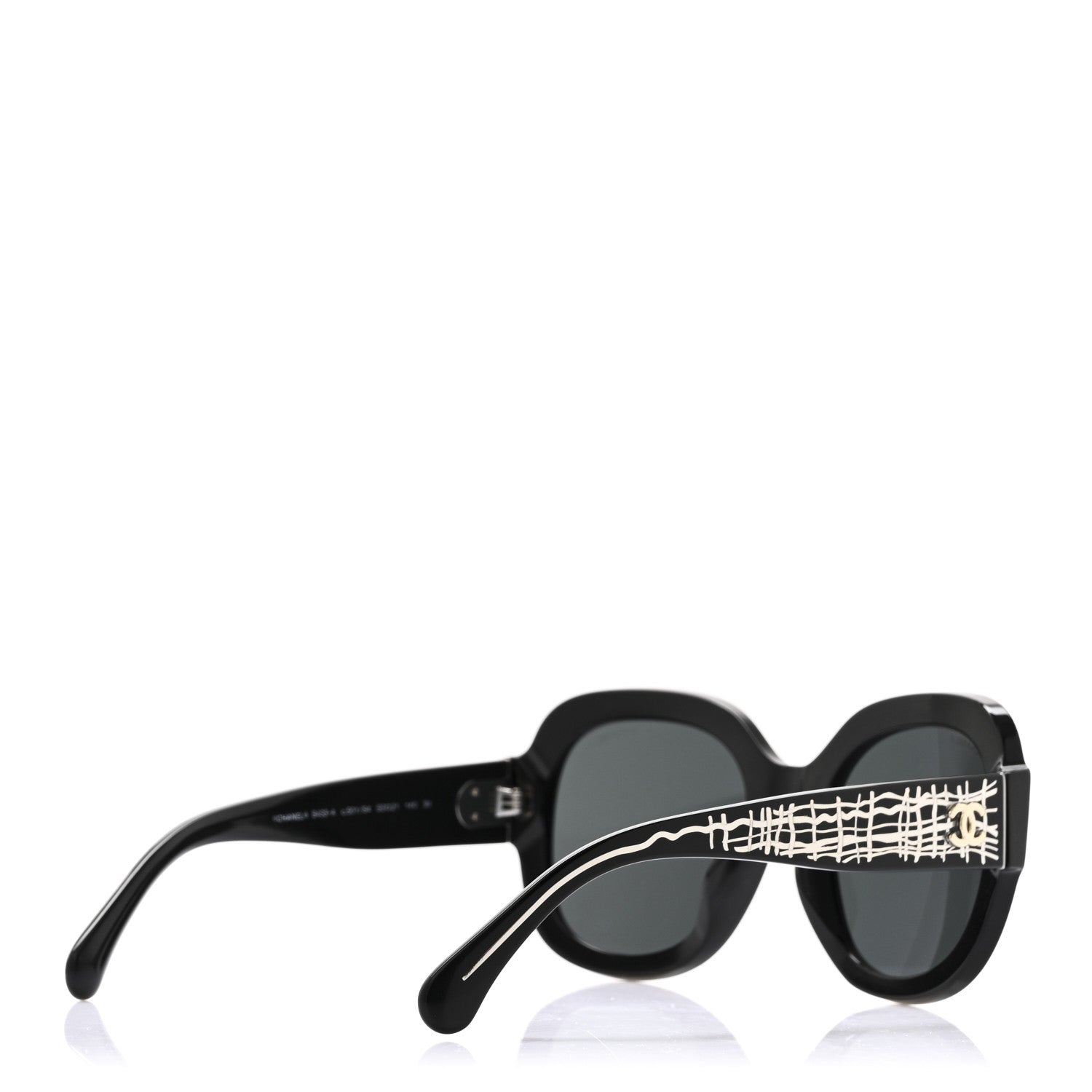 Chanel Acetate Pantos Sunglasses 5433 Black 4 of 6