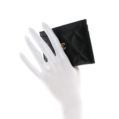 Chanel Caviar Quilted Card Holder Black 2 of 9