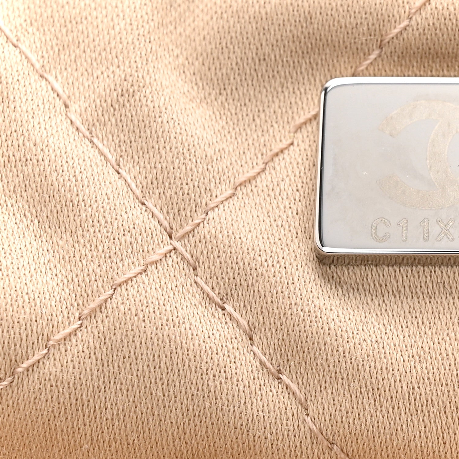 Chanel Shiny Calfskin Quilted Small Chanel 22 White 8 of 11