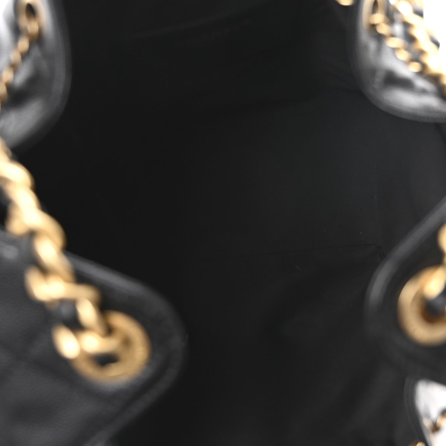 Caviar Quilted Medium Chanel 25 Handbag Black