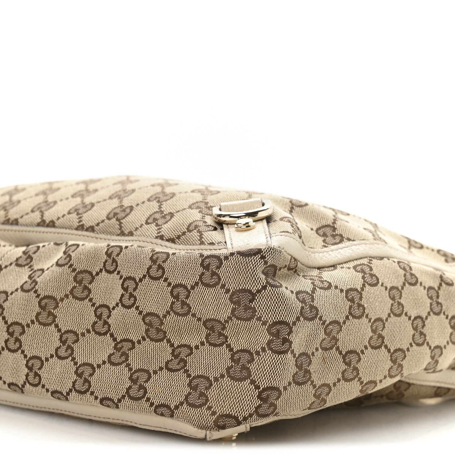 Gucci Monogram Medium Abbey Tote White 10 of 10